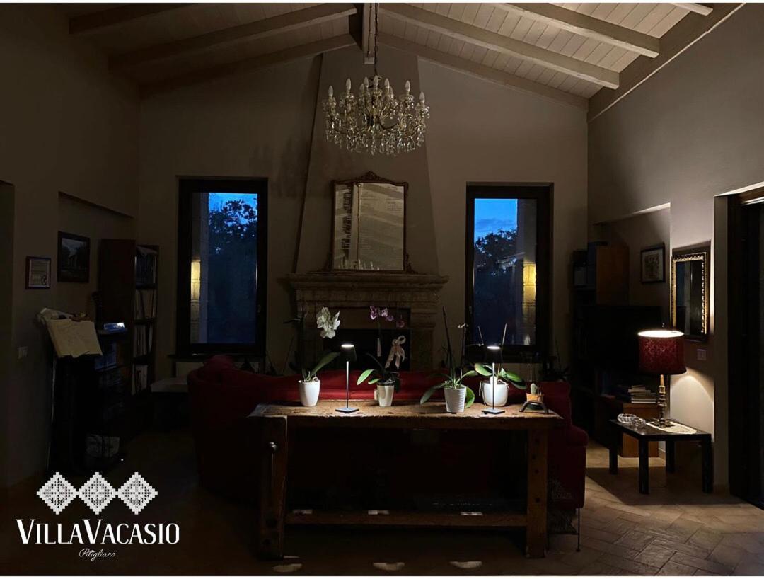 Agriturismo Eco-Bio Villa Vacasio Pitigliano Luaran gambar