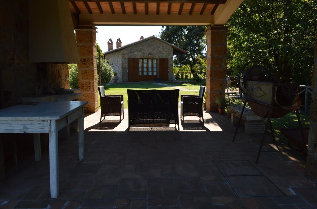 Agriturismo Eco-Bio Villa Vacasio Pitigliano Luaran gambar