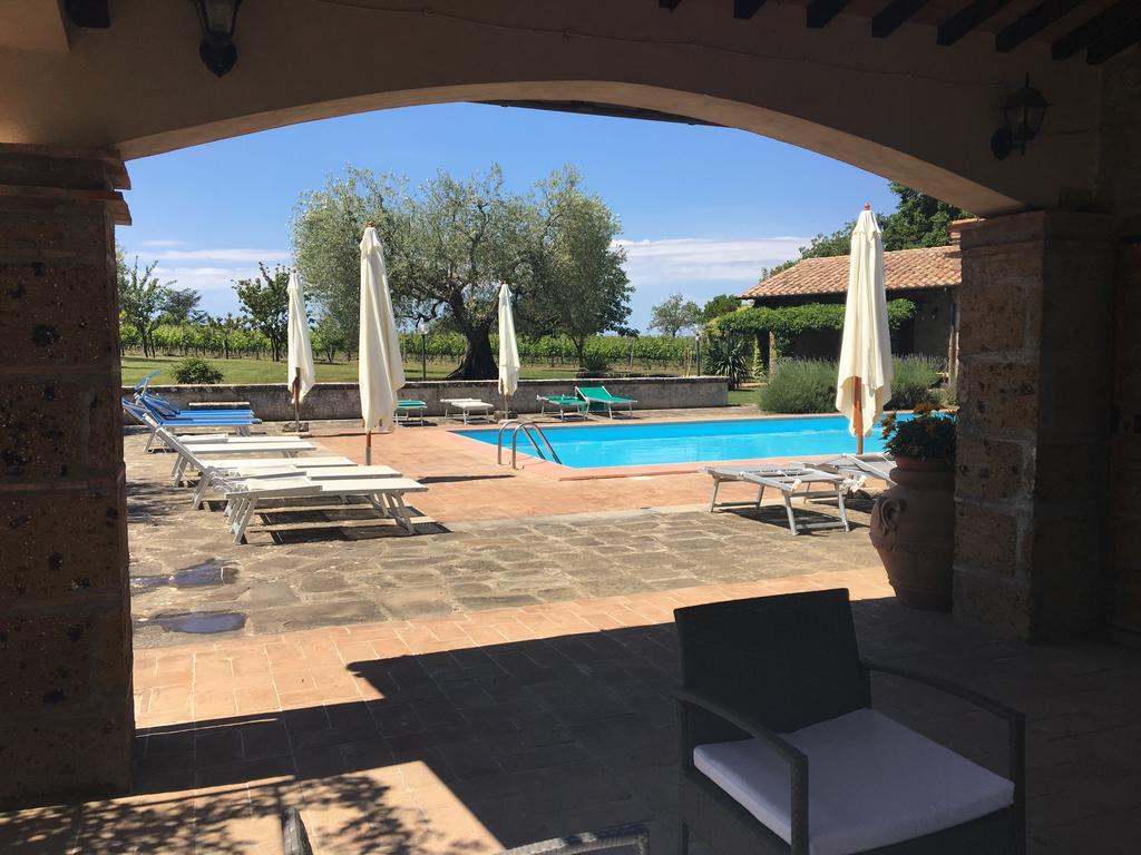 Agriturismo Eco-Bio Villa Vacasio Pitigliano Luaran gambar