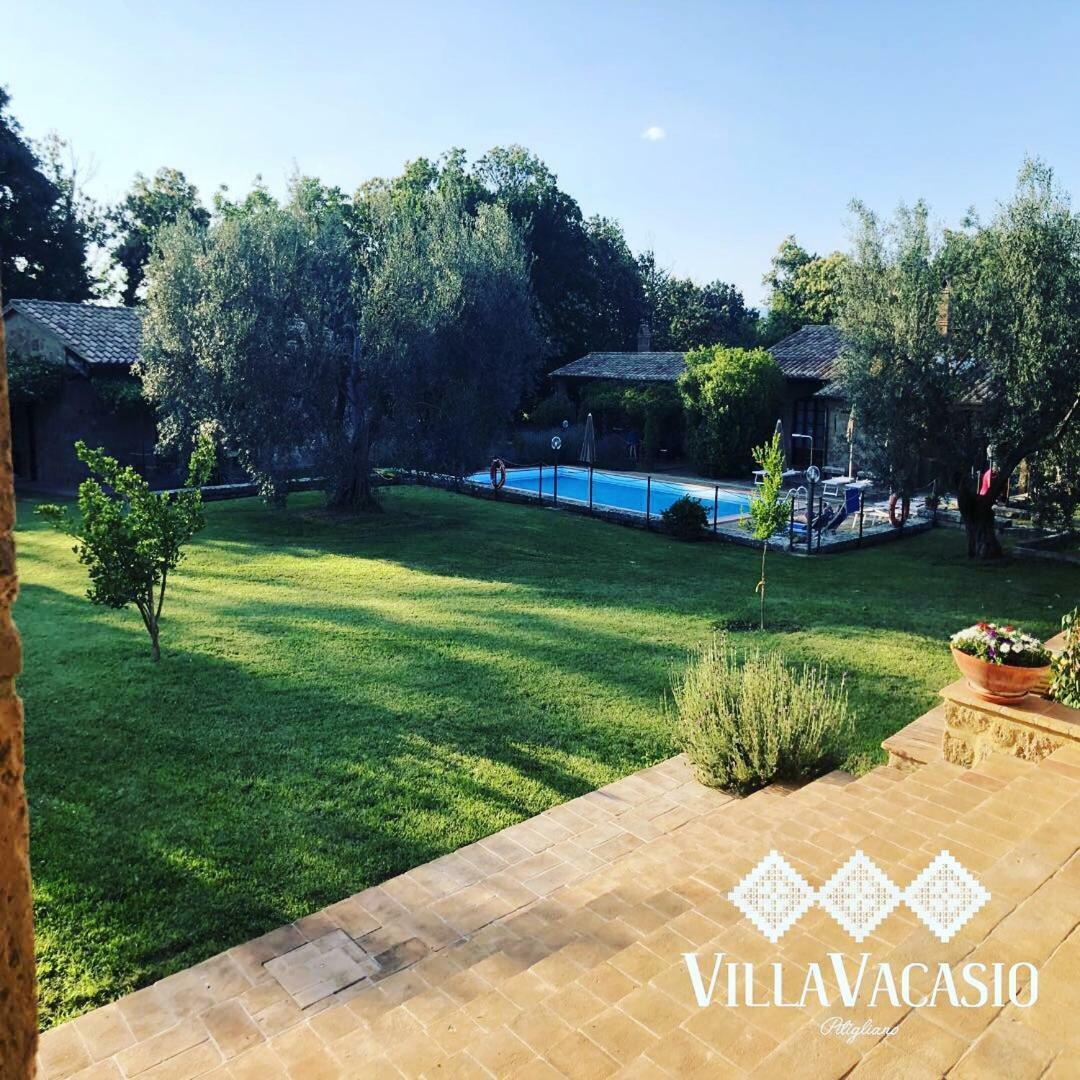 Agriturismo Eco-Bio Villa Vacasio Pitigliano Luaran gambar